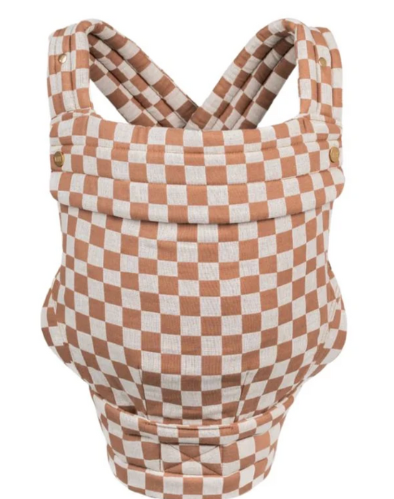 Shop Mabē The Monarch Carrier, Mocha Check at GoodBuy Gear