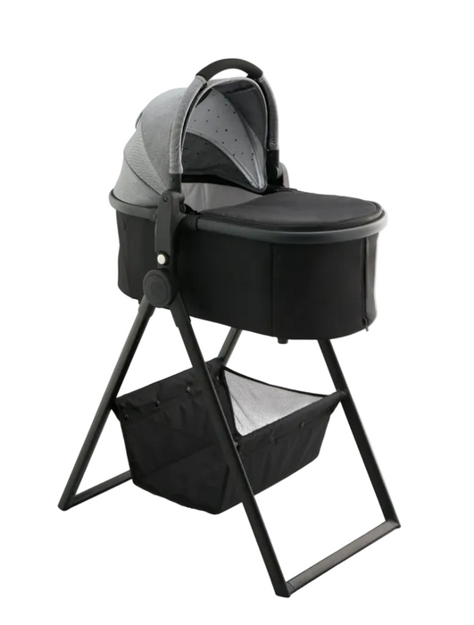 Mockingbird Bassinet with Stand, Heather grey, 2026+