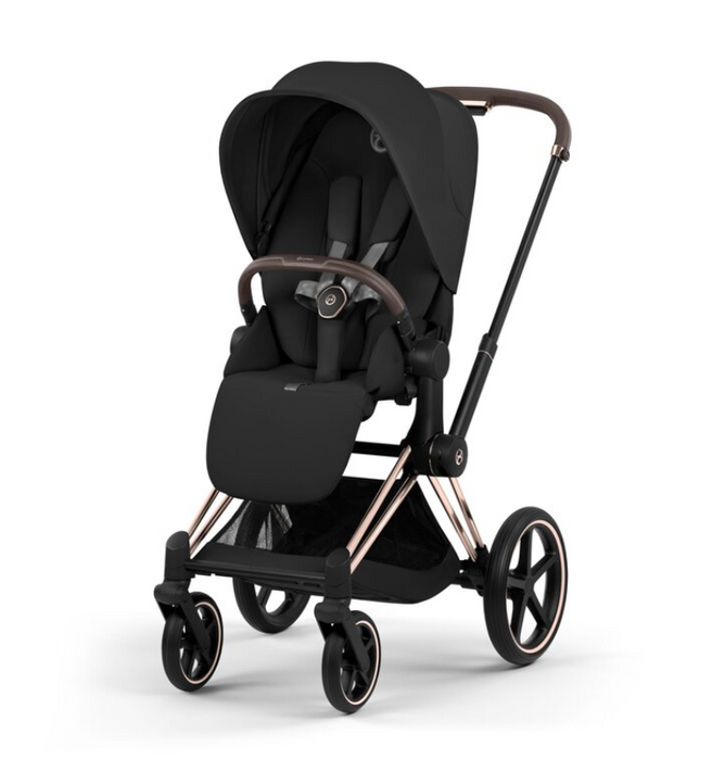 Cybex PRIAM5 Stroller, 2026, Sepia Black (Rosegold Frame)
