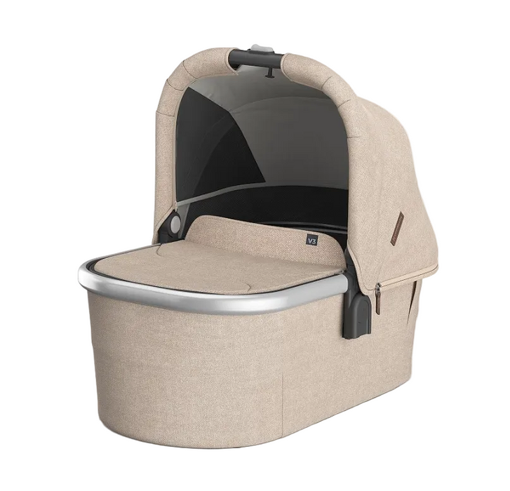 Shop UPPAbaby V3 Bassinet, Declan (Oat Melange) at GoodBuy Gear