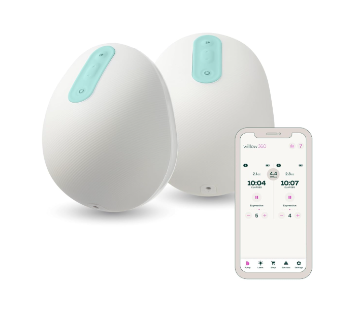 Willow Wearable Breast Pump 360, 24mm, Pumps/Flanges
