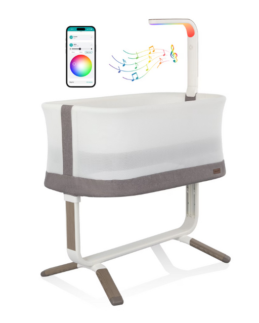 Shop Evenflo Cora 3-Level Adjustable Bassinet, Truffle Taupe at GoodBuy Gear