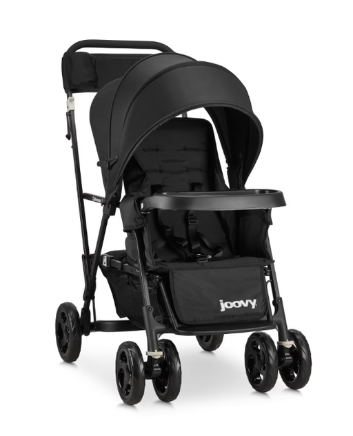 Shop Joovy Caboose LX Tandem Stand-on Stroller, 2023, Black at GoodBuy Gear