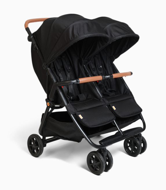 Zoe Twin V3 Double Stroller, 2026, Black