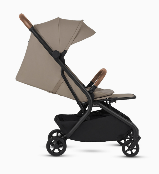 Silver Cross Nia Compact Folding Travel Stroller, 2026, Champagne