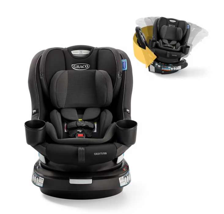 Graco EasyTurn360 2-in-1 Convertible Car Seat, 2026, Cyran