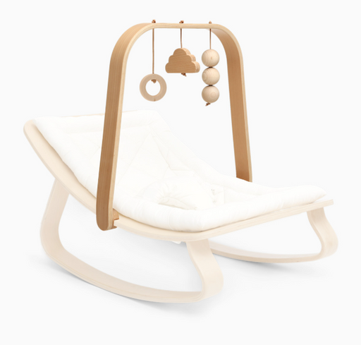 Shop Charlie Crane LEVO Baby Rocker Arch, Beech at GoodBuy Gear