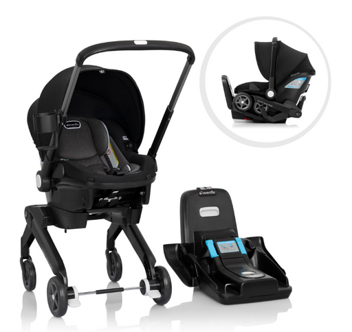 Shop Evenflo Shyft Dual Ride Infant Car Seat Stroller Combo, Beaufort Black, Original Model, 2026 at GoodBuy Gear
