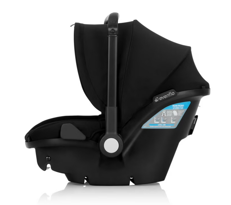 Evenflo Shyft Dual Ride Infant Car Seat Stroller Combo, Beaufort Black, Original Model, 2026
