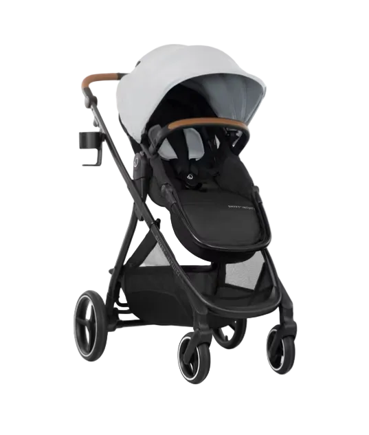 Evenflo Shyft Intuiti Travel System Stroller, 2025, Fossil Gray