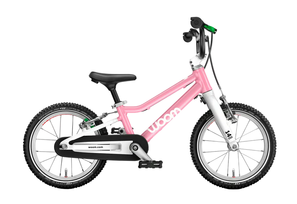 Woom GO 2 Bike- 14”, Powder Pink