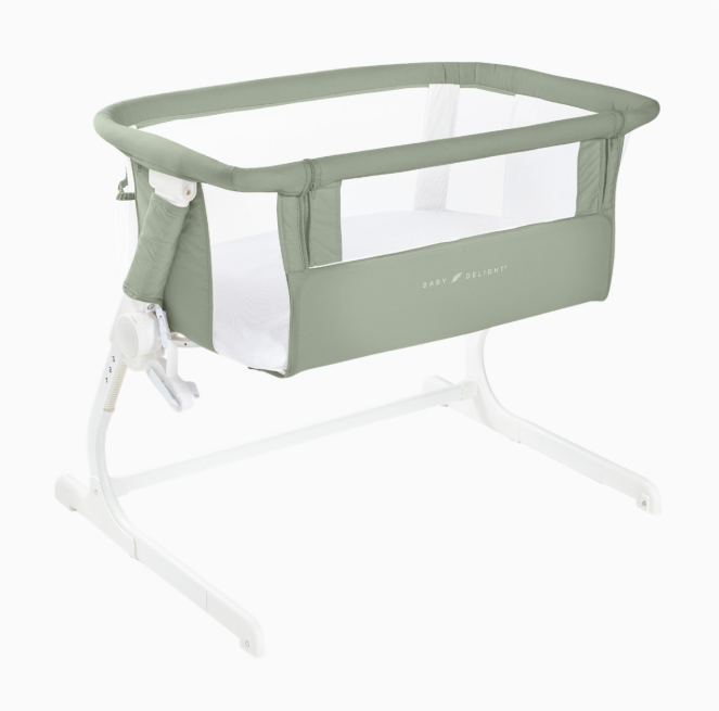 Shop Baby Delight Beside Me Dreamer Bassinet & Bedside Sleeper, Organic Sage at GoodBuy Gear