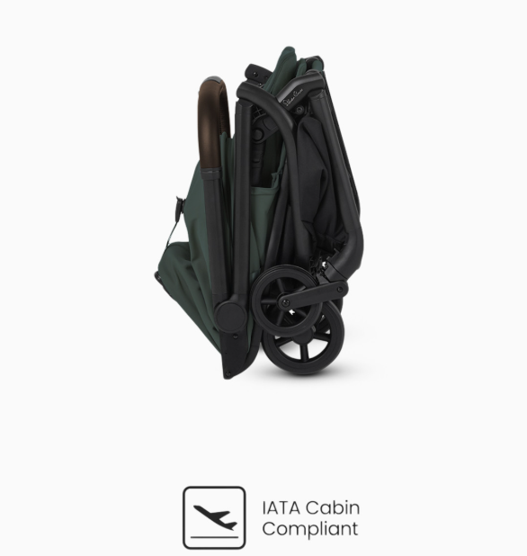 Shop Silver Cross Nia Compact Folding Travel Stroller, 2025, Conifer at GoodBuy Gear