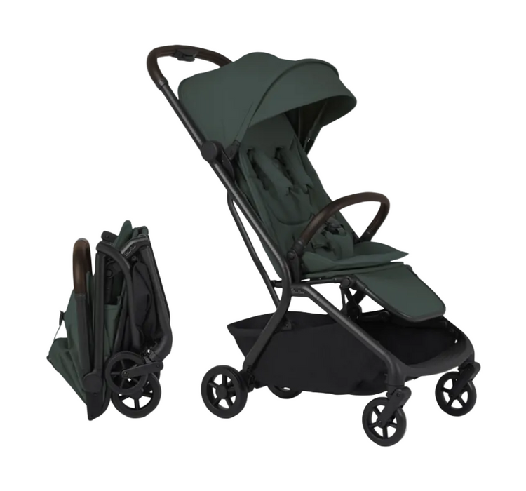Shop Silver Cross Nia Compact Folding Travel Stroller, 2025, Conifer at GoodBuy Gear