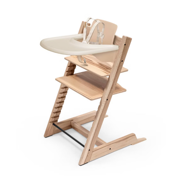 Shop Stokke Tripp Trapp High Chair with Baby Set and Tray, Natural, Wild Wood at GoodBuy Gear