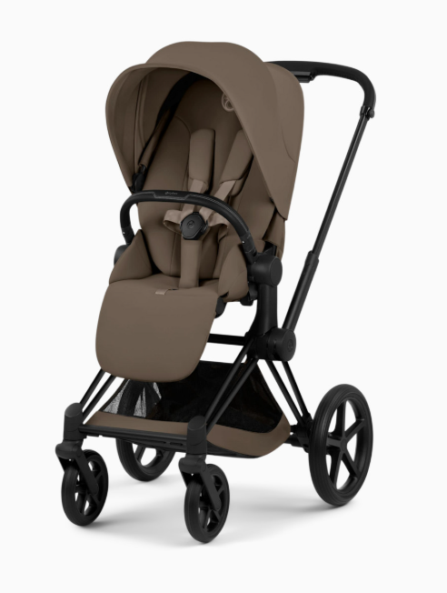 Shop Cybex PRIAM5 Stroller, 2026, Coconut Brown (Matt Black Frame) at GoodBuy Gear