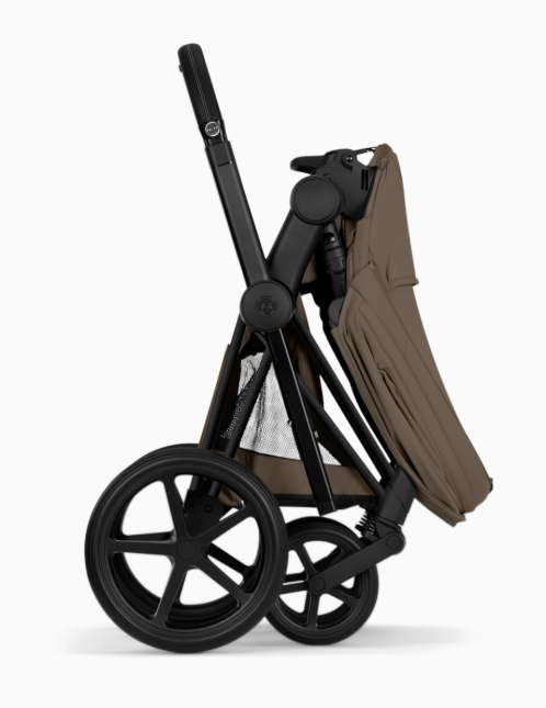 Shop Cybex PRIAM5 Stroller, 2026, Coconut Brown (Matt Black Frame) at GoodBuy Gear
