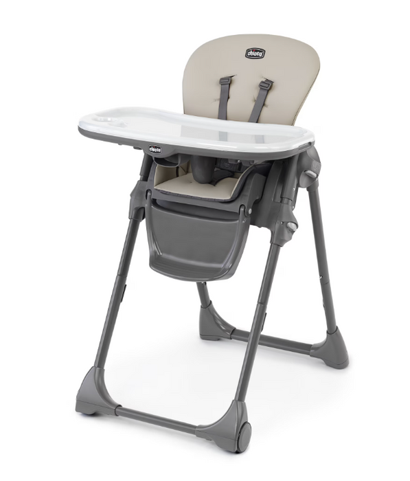 Shop Chicco Polly Highchair, Taupe at GoodBuy Gear
