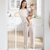Shop Comfy Cubs Baby Safety Gate with 3 Extensions, White at GoodBuy Gear