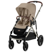 Shop Cybex Gazelle S Modular Stroller, 2025, Almond Beige, Taupe Frame at GoodBuy Gear