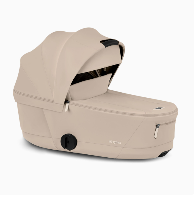 Shop Cybex Priam Fold Lux Carry Cot, Cozy Beige at GoodBuy Gear