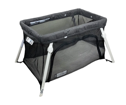 Shop Guava Family Lotus Travel Crib and Play Yard, Grey at GoodBuy Gear