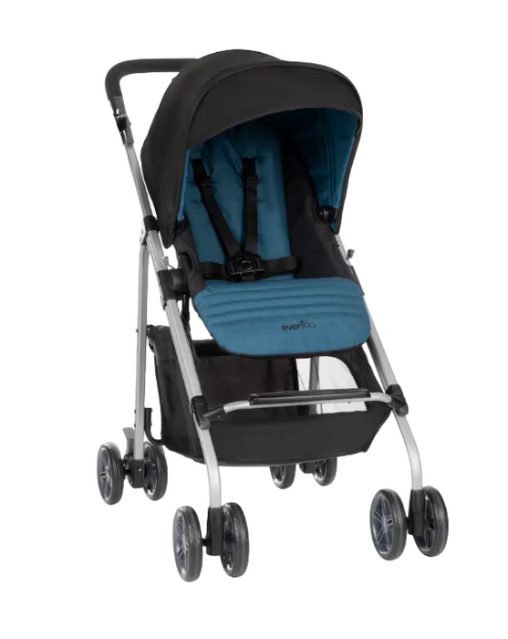 Shop Evenflo Reversi Lightweight Reversible Stroller, 2023, Artemis Blue at GoodBuy Gear