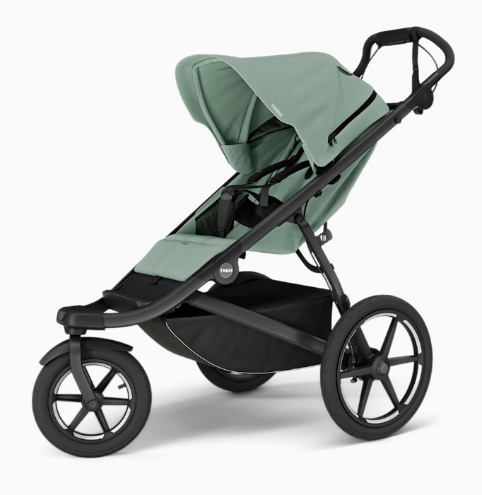 Thule Urban Glide 3 Stroller, Mist green, 2026, Magnetic Harness