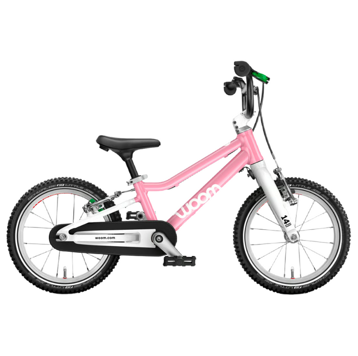 Shop Woom GO 2 Bike- 14”, Powder Pink at GoodBuy Gear