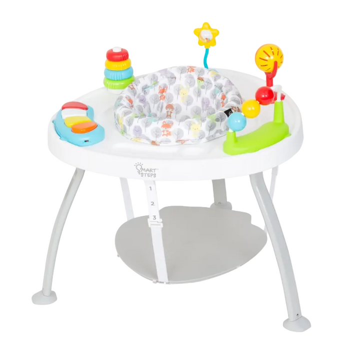 Shop Baby Trend Smart Steps 3-in-1 Bounce ‘N Play Activity Center Plus, Woodland Walk at GoodBuy Gear