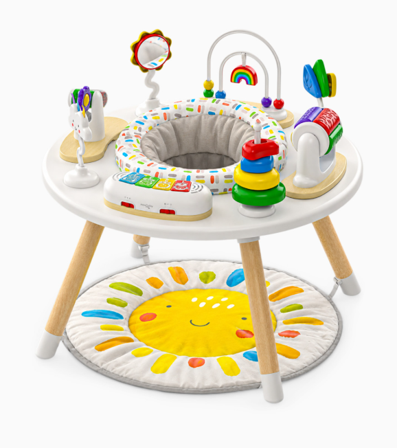 Shop Little Acorn Wooden 4-in-1 Activity Center, Sun at GoodBuy Gear