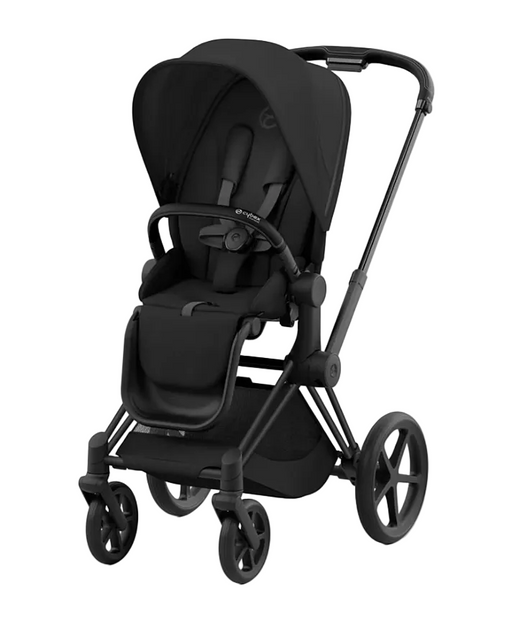 Shop Cybex PRIAM4 Stroller, Matte Black, Sepia Black, 2024 at GoodBuy Gear