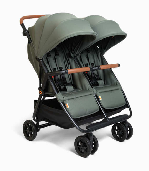 Shop Zoe Twin V3 Double Stroller, Fern, 2026 at GoodBuy Gear