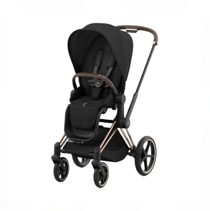 Cybex PRIAM4 Stroller, 2024, Rose Gold, Sepia Black