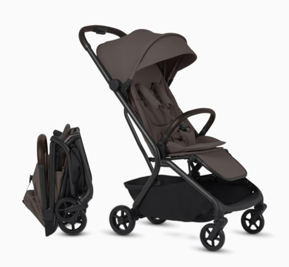Shop Silver Cross Nia Compact Folding Travel Stroller, 2026, Chocolate at GoodBuy Gear