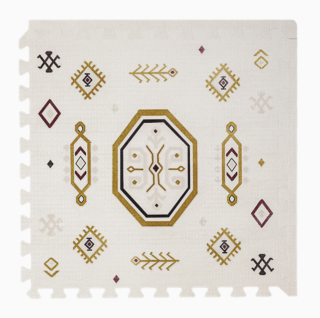 Toddlekind Haven Playmat, 4x6, Amira, Golden Clay (Rouge)