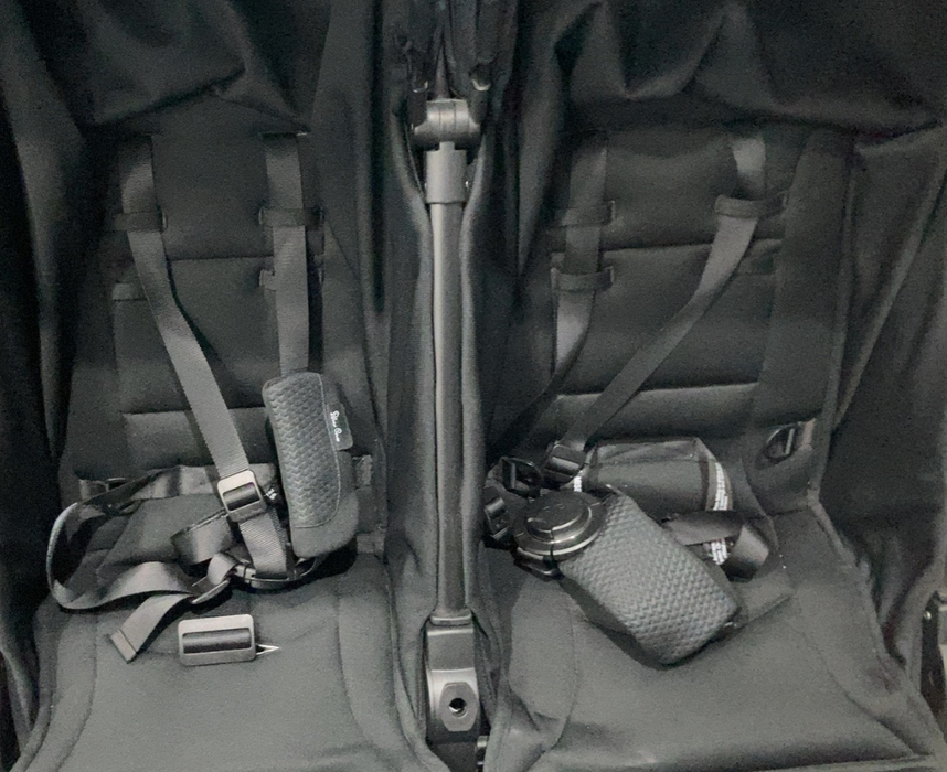 Silver Cross Jet Double Travel Stroller, Black, unknown