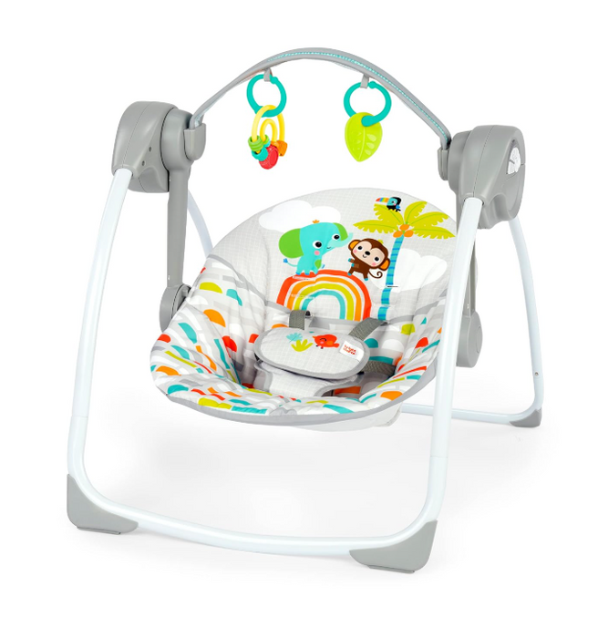 Shop Bright Starts Portable Swing, Playful Paradise at GoodBuy Gear