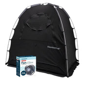 Shop SlumberPod 3.0 Sleep Canopy with Fan, Black with Gray Accents at GoodBuy Gear