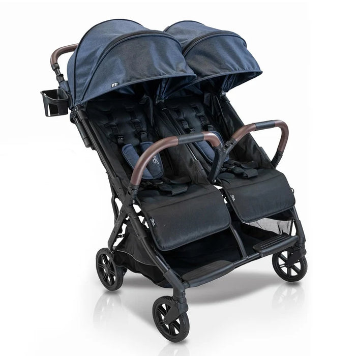 Strolee Double LITE Stroller, 2024, Blue