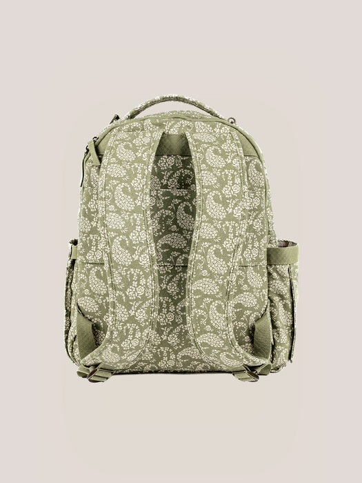 Shop Sazan + JuJuBe Classic Diaper Backpack, Paisley Floral at GoodBuy Gear