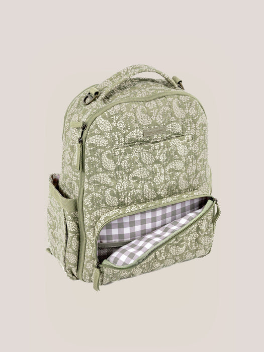 Shop Sazan + JuJuBe Classic Diaper Backpack, Paisley Floral at GoodBuy Gear