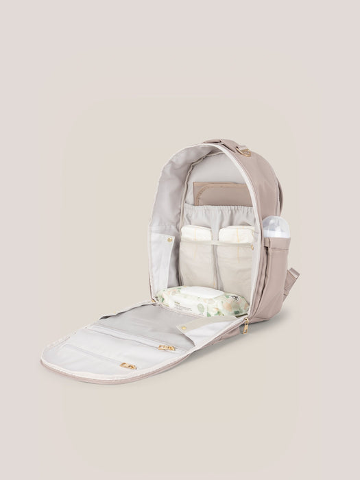 Shop JuJuBe Classic Diaper Backpack, Taupe at GoodBuy Gear