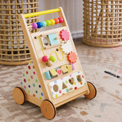 Shop Tiny Land Premium Natural Wooden Activity Walker at GoodBuy Gear