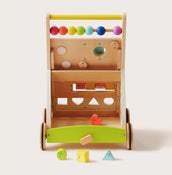 Shop Tiny Land Premium Natural Wooden Activity Walker at GoodBuy Gear