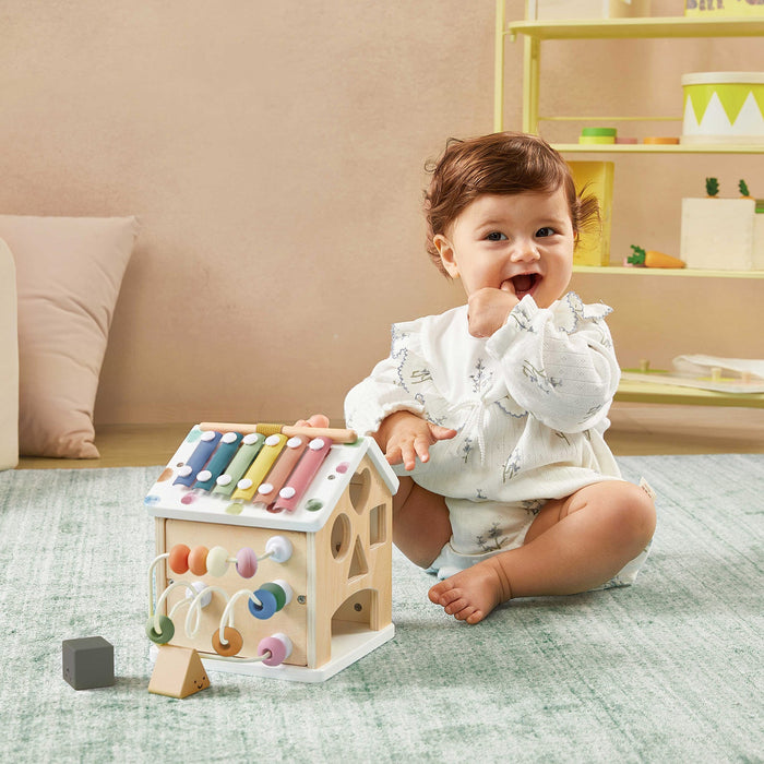 Shop Tiny Land Cottage Activity Cube, Morandi at GoodBuy Gear