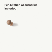 Shop Tiny Land Wooden Play Kitchen Honey Kitchenette with Pretend Cooking Set at GoodBuy Gear