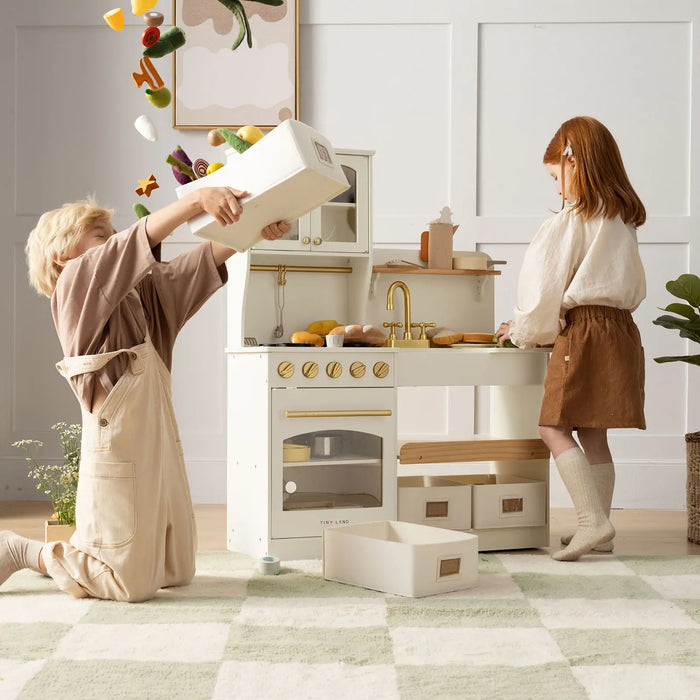 Shop Tiny Land Wooden Play Kitchen with Storage at GoodBuy Gear