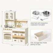 Shop Tiny Land Wooden Play Kitchen with Storage at GoodBuy Gear