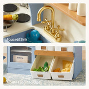 Shop Tiny Land Serenity Wooden Kitchen, Blue at GoodBuy Gear